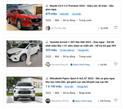 Thách thức khi bán xe online: Không phải lúc nào cũng dễ dàng