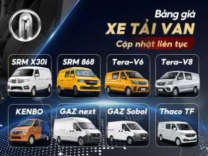 cập nhật giá xe hàng tháng