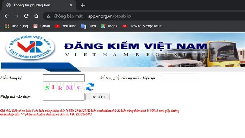 Đảm bảo tính hợp pháp của xe